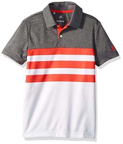 adidas Polo de Moda de 3 Rayas para Mujer Rojo De Alta Resolución De Color Rojo XL