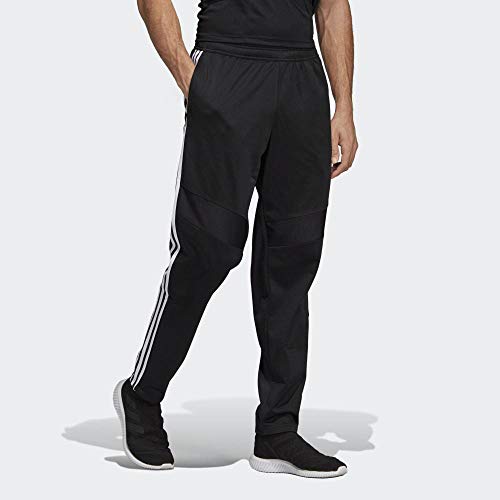 Adidas Tiro 19 Polyestere Hose Pantalones Deportivos, Hombre, Negro (Black/White), XS