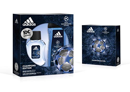 Adidas Uefa Champions Edition Set Hombre Duplo Edt 50 + Gel 250