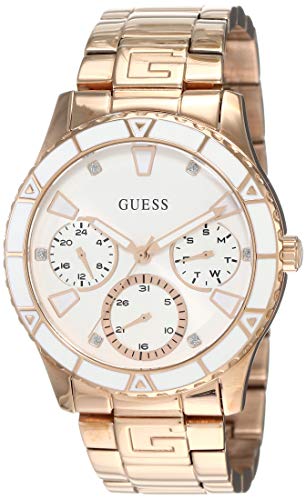 Adivinar Valencia Multi-Function Guess Damas Reloj W1158L2