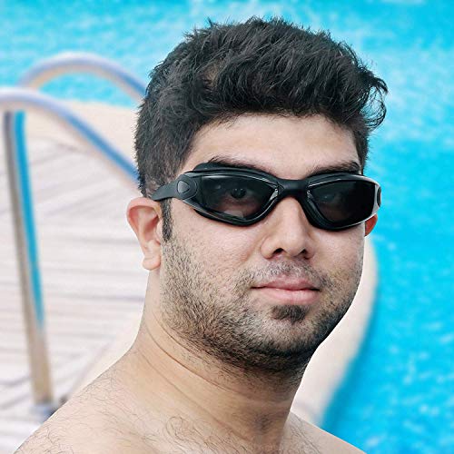 Adulto Gafas de natación Profesional Espejo Vasos - Anti-Niebla - Silicona Impermeable - Tintado Gafas de Natación con Estuche - Protección UV - Triatlón Gafas Unisex para Adultos Hombres Mujeres