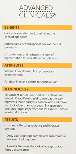Advanced Clinicals, Vitamin C, Anti Aging Serum, 1.75 fl oz (52 ml)