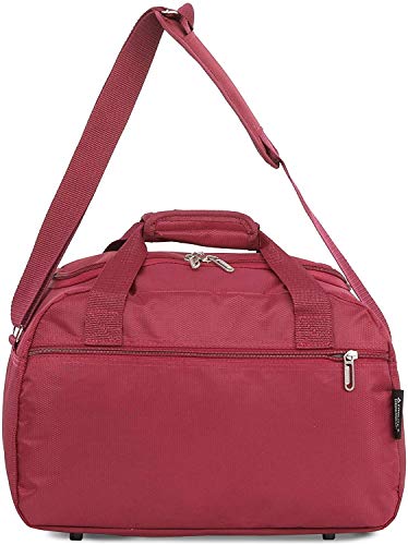 Aerolite noviembre Nuevo Ryanair 40x20x25 Tamaño máximo de la Cabina del Equipaje del Bolso Bolso de Viaje de Vuelo, (Vino)