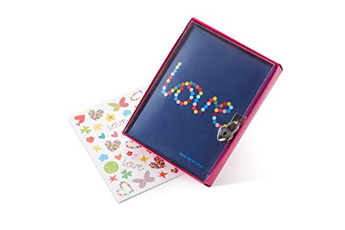 Agatha Ruiz De La Prada 7025 Diario Íntimo Con Adhesivos Topos