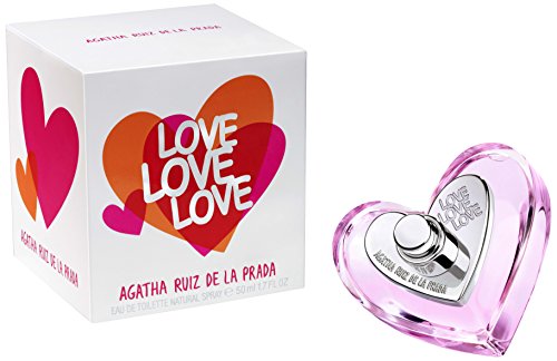 Agatha Ruiz de la Prada Love Love Love - Agua de toilette, 50 ml
