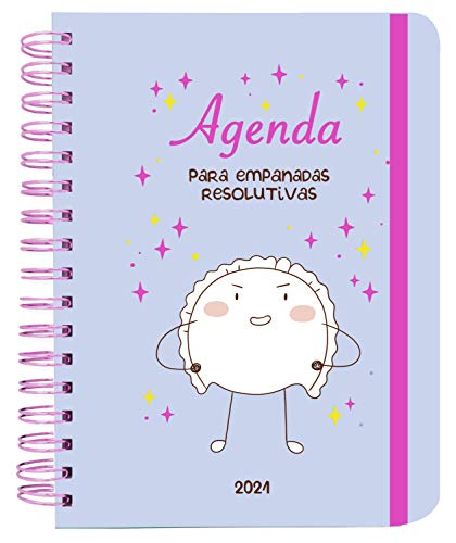 Agenda anual semana vista 2021 Croqueta y Empanadilla (TANTANFAN)