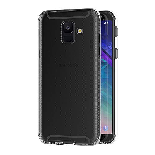 AICEK Funda Samsung Galaxy A6 2018, Transparente Silicona 360°Full Body Fundas para Samsung A6 2018 Carcasa Silicona Funda Case (5,6 Pulgadas)