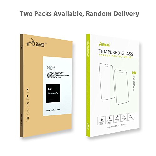 aiMaKE Protector de Pantalla Compatible con iPhone 6 /iPhone 6s, 3D Pantalla Completa Cristal Templado Pantalla Protectora Anti BLU Ray,Cubre la Pantalla Completa Perfectamente para iPhone 6s Negro