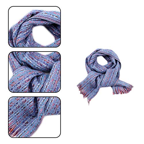 Aimfor 1Uno Niños y Niñas Bebé Bufandas Mantón Otoño e Invierno Cálidos Chal Pequeño De Cachemira Con Fragancia Para Niños Salvajes Gris claro