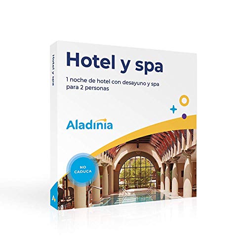 ALADINIA ⭐ Hotel y SPA para Dos. Caja Regalo Experiencias con Validez Ilimitada | Más de 90 Opciones para Elegir en España y Andorra