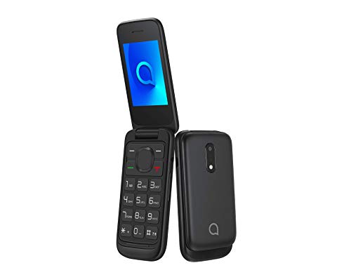 Alcatel 2053D, Teléfono Móvil Dual SIM de 2.4" (2G, RAM de 4 MB, Cámara VGA de 1.3 MP), Bluetooth, Negro