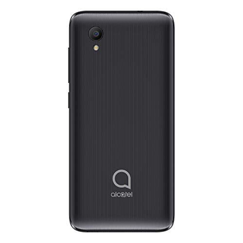 Alcatel 5033D 1 2019, Smartphone - Pantalla 5" - Cámara trasera 5MP y frontal (selfie) 2MP - Memoria 8GB ROM + 1 RAM - Negro