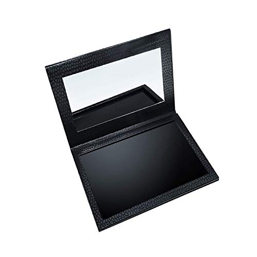 Allwon Magnetic Palette Paleta de maquillaje vacía con espejo para lápiz de labios con sombra de ojos Blush Powder