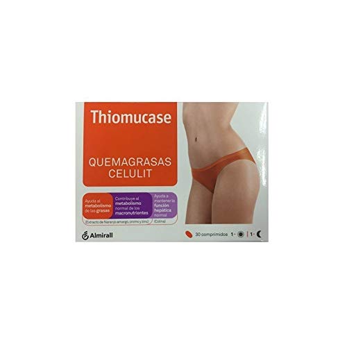 ALMIRALL THIOMICASE Fat-Burning 30comp, Negro, Estandar