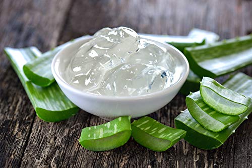Aloe vera gel de Anica | Crema hidratante natural y pura para la piel y el cabello | Para quemaduras de sol, caspa, eczema, cortes, erupciones, cicatrices, acné, uñas | Orgánica y sin crueldad.
