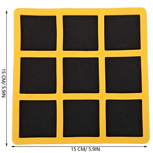 Alomejor Juego de Mesa Tic TAC Toe Travel Juego de Mesa Tic Bug Toe Juguete Educativo para niños de Todas Las Edades Juego de Viaje X y O