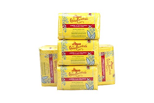 Álvarez Gómez - Jabón en Pastilla con Aroma Colonia Clásica - 3 unidades 125 gr/unidad