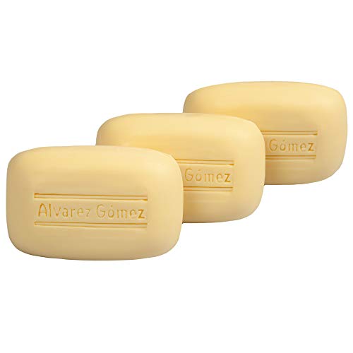 Álvarez Gómez - Jabón en Pastilla con Aroma Colonia Clásica - 3 unidades 125 gr/unidad