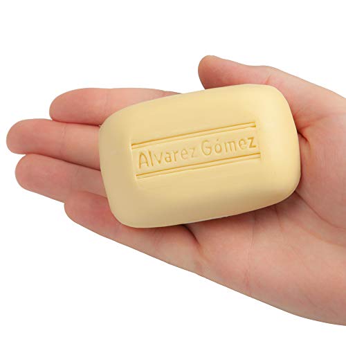 Álvarez Gómez - Jabón en Pastilla con Aroma Colonia Clásica - 3 unidades 125 gr/unidad