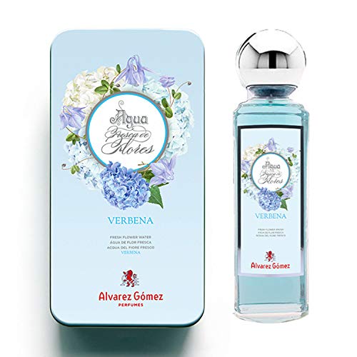Alvarez Gómez Lata regalo Aguas Frescas de Flores Verbena Azul 175ml