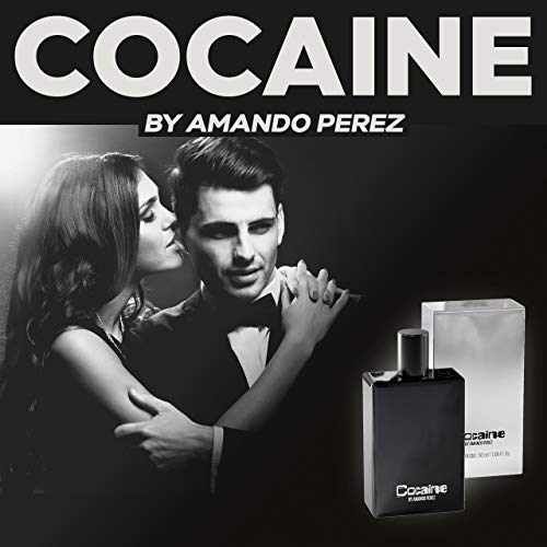 Amando Perez Cocaine Molecules - Eau de Parfum, 50 ml, unisex, contiene feromonas