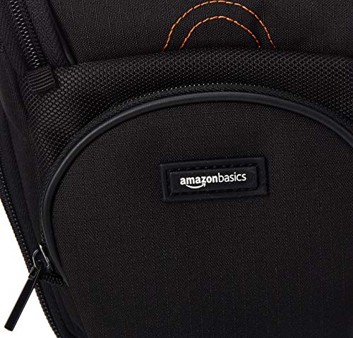 AmazonBasics - Funda para cámara de fotos réflex, color negro
