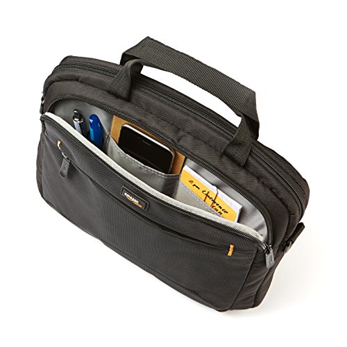 AmazonBasics - Funda para llevar del hombro ordenador portátil de 11,6 pulgadas (29,4 cm) e iPad, negro, 1 unidad