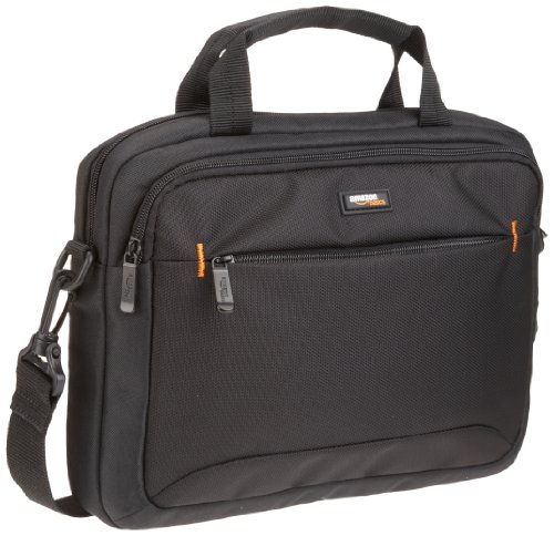 AmazonBasics - Funda para llevar del hombro ordenador portátil de 11,6 pulgadas (29,4 cm) e iPad, negro, 1 unidad