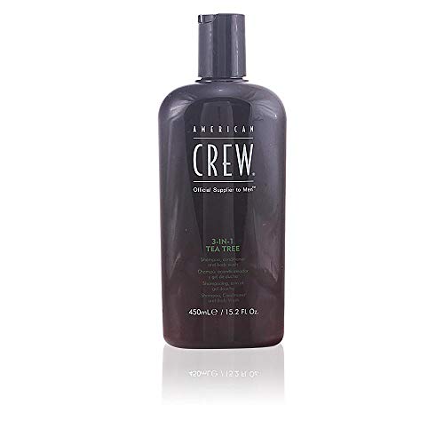 American Crew Limpieza Cabellos y Piel Tea Tree 3en1 450 ml