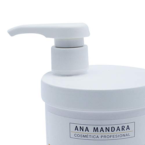 ANA MANDARA - CREMA ANTICELULÍTICA REDUCTORA INTENSE EFECTO FRÍO/CALOR - 500 Ml - Crema Reductora - Quemagrasas