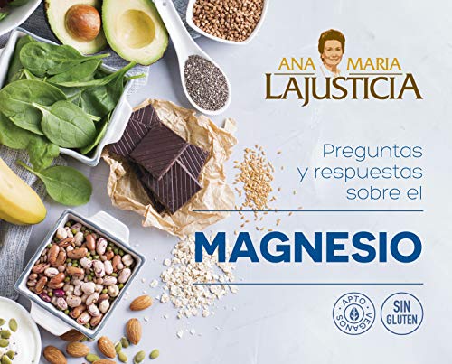 Ana Maria Lajusticia - Magnesio total 5 – 100 comp. Disminuye el cansancio y la fatiga, mejora el funcionamiento del sistema nervioso. Apto para veganos. Envase para 50 días de tratamiento.