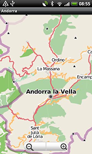 Andorra Street Map