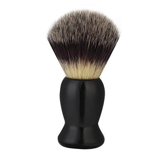 ANGGREK Portaescobillas de Afeitar, Herramienta Profesional de Afeitar con Soporte para brocha de Barba Negra Soporte de brocha de Afeitar Liviana para el hogar Personal(Holder)
