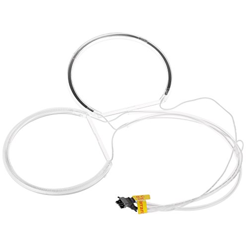 Anillos ojos de ángel CCFL. Kit de ojos de ángel CCFL para los faros delanteros del coche, color blanco