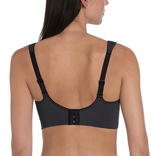 Anita Active Sport-BH Air Control Deltapad Sujetador Deportivo, Gris (Anthrazit 408), 100C para Mujer