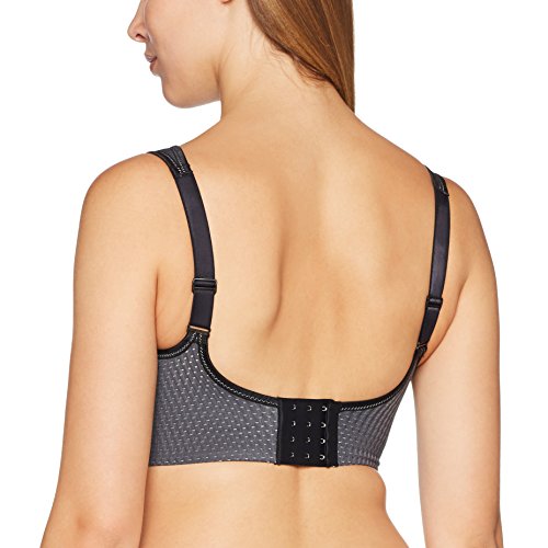 Anita Air Control Padded, Sujetador Deportivo para Mujer, Gris (Anthracite 408), 65H EU (Talla del fabricante: 30H)