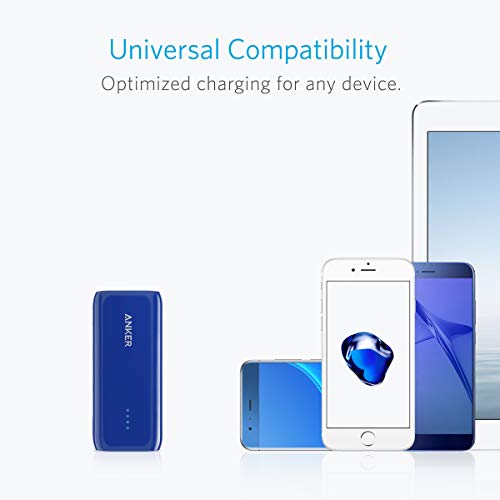 Anker Astro E1 6700mAh Cargador portátil Ultra Compacto Batería Externa con tecnología PowerIQ para iPhone, iPad, Samsung, Nexus, HTC, Huawei y más (Azul)