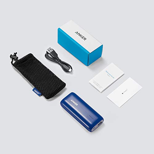Anker Astro E1 6700mAh Cargador portátil Ultra Compacto Batería Externa con tecnología PowerIQ para iPhone, iPad, Samsung, Nexus, HTC, Huawei y más (Azul)