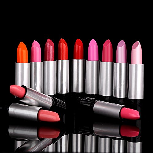 Anself - 12 colores Conjunto de Pintalabios brillante cosmético para maquillaje de labios para moda de mujeres (#2)