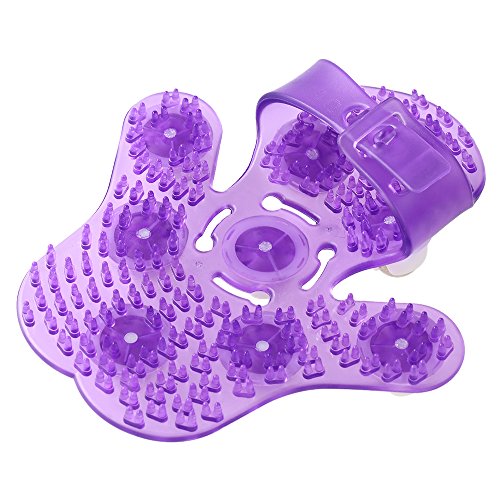 Anself Masajeador en Forma de Palma con 9 Bolas de Acero Masajeador anticelulitico(1 PC)