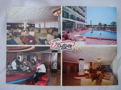 Antigua Postal - Old Postcard : Hotel Volga - CALELLA