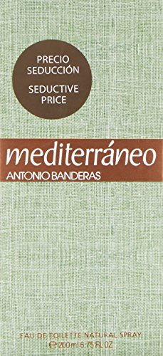 Antonio Banderas Mediterraneo - Perfume para hombre, 200 ml