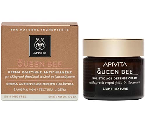 Apivita - Crema antienvejecimiento holística de textura ligera queen bee