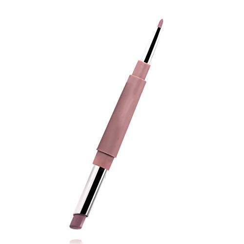 Apofly 2-en-1 Lápiz Labial Lápiz Delineador De Labios Doble Extremo Lasting Perfilador Impermeable Delineador De Labios Palillo De Lápiz Delineador Para Muchacha De Las Mujeres (06) 1 Set