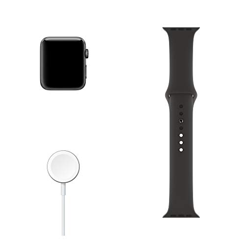 Apple Watch Series 3 Reloj Inteligente Gris OLED GPS (satélite) - Relojes Inteligentes (OLED, Pantalla táctil, GPS (satélite), 18 h, 32,3 g, Gris)
