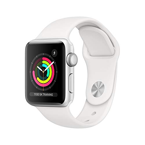 Apple Watch Series 3 Reloj Inteligente Plata OLED GPS (satélite) - Relojes Inteligentes (OLED, Pantalla táctil, GPS (satélite), 18 h, 26,7 g, Plata)