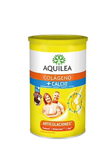 AQUILEA - URIACH AQUILEA Artinova Colágeno+Calcio con Ácido Hialurónico y Vitamina C,D3 y K2 Sabor Choco 495g