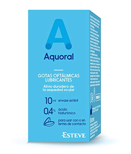 Aquoral Multidosis Gotas Oftalmologicas Lubricantes, 10 ml