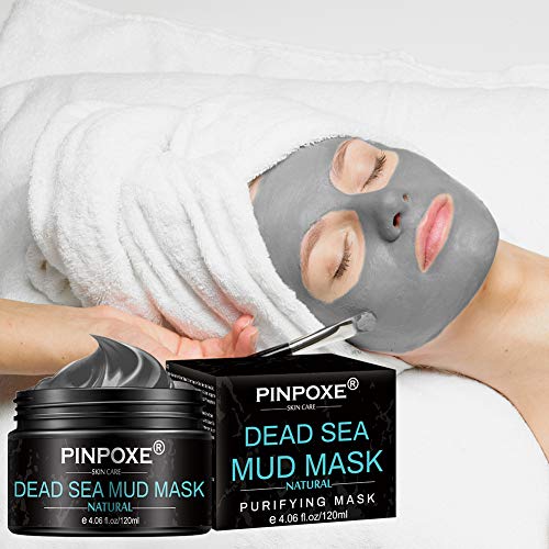 Arcillas Faciales, Mascarilla de Barro del Mar Muerto, Mascarillas Exfoliantes y Limpiadoras, Mascarillas Hidratantes, Puntos Negros Mascarilla, Reduce Poros, Acne, Piel Muerta, Espinillas