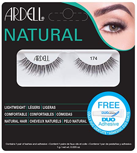 Ardell Lashes Natural 174 con pegamento DUO gratis